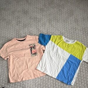 Zara Kids Short Sleeve Tees - Pink and Multicolor